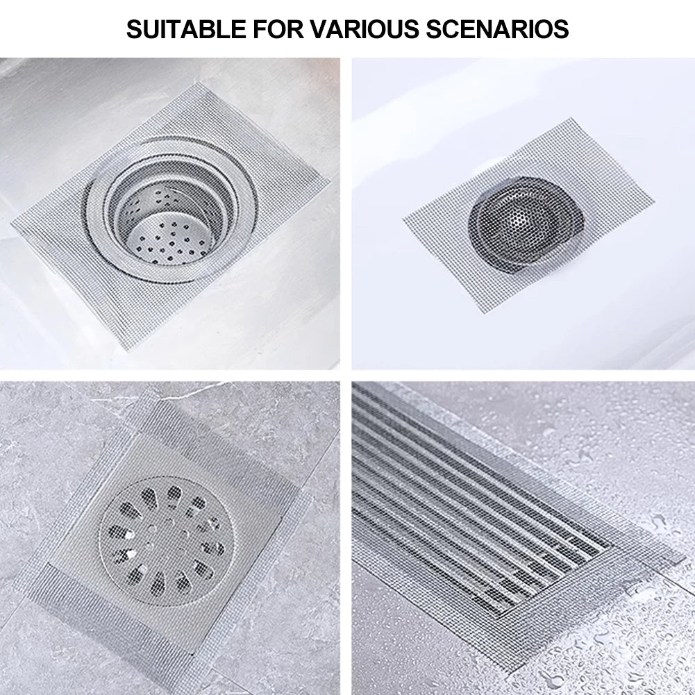 Disposable Shower Drain Net Sticker - 5 Meter