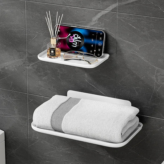 Easy Wall Mounted Foldable Storage Shelf
