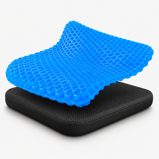 Orthopaedic Honeycomb Gel Seat Cushion for Pressure Relief ☁️