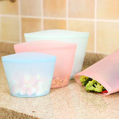 Silicone Food Storage Container - Reusable