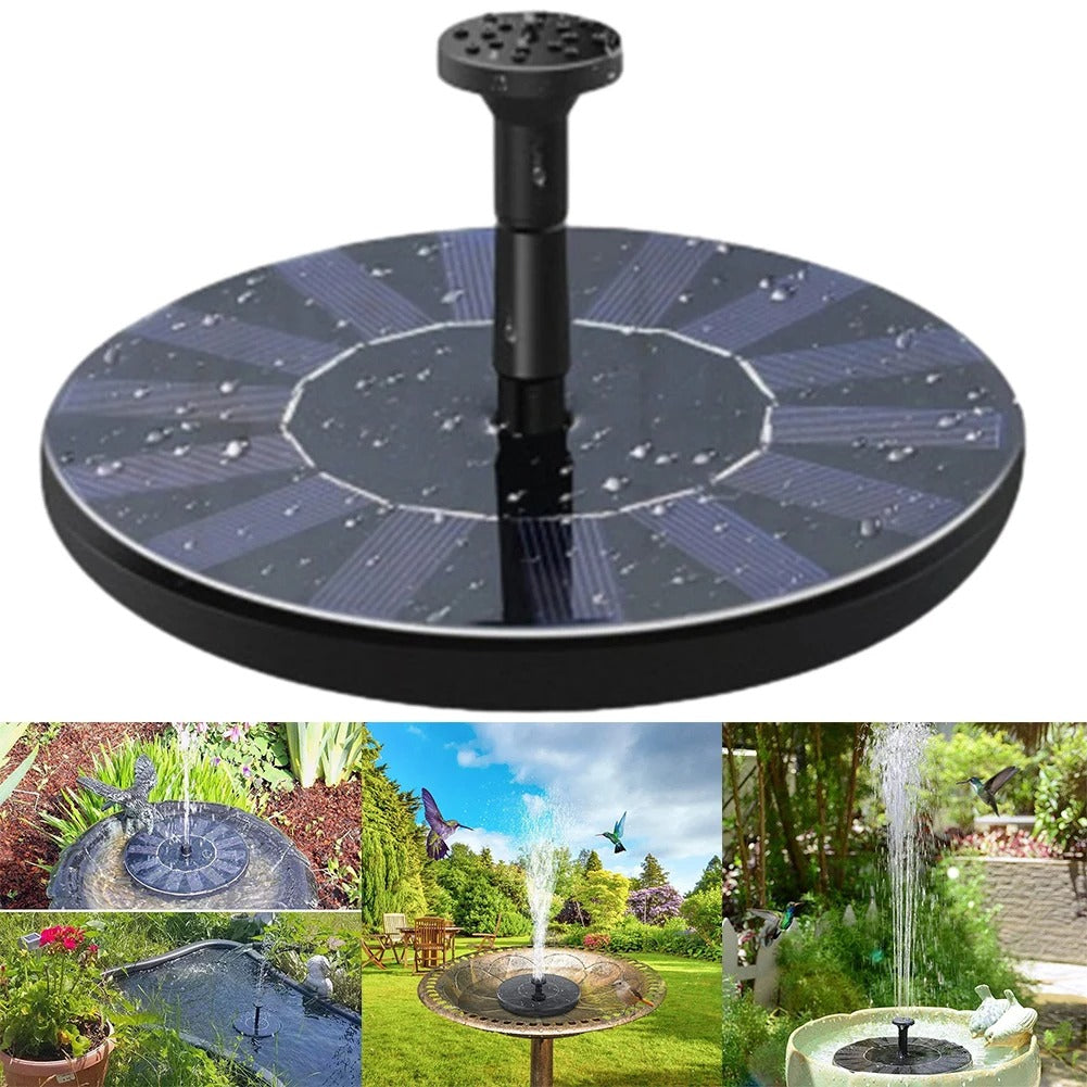 Mini Bird Bath Solar Powered Fountain